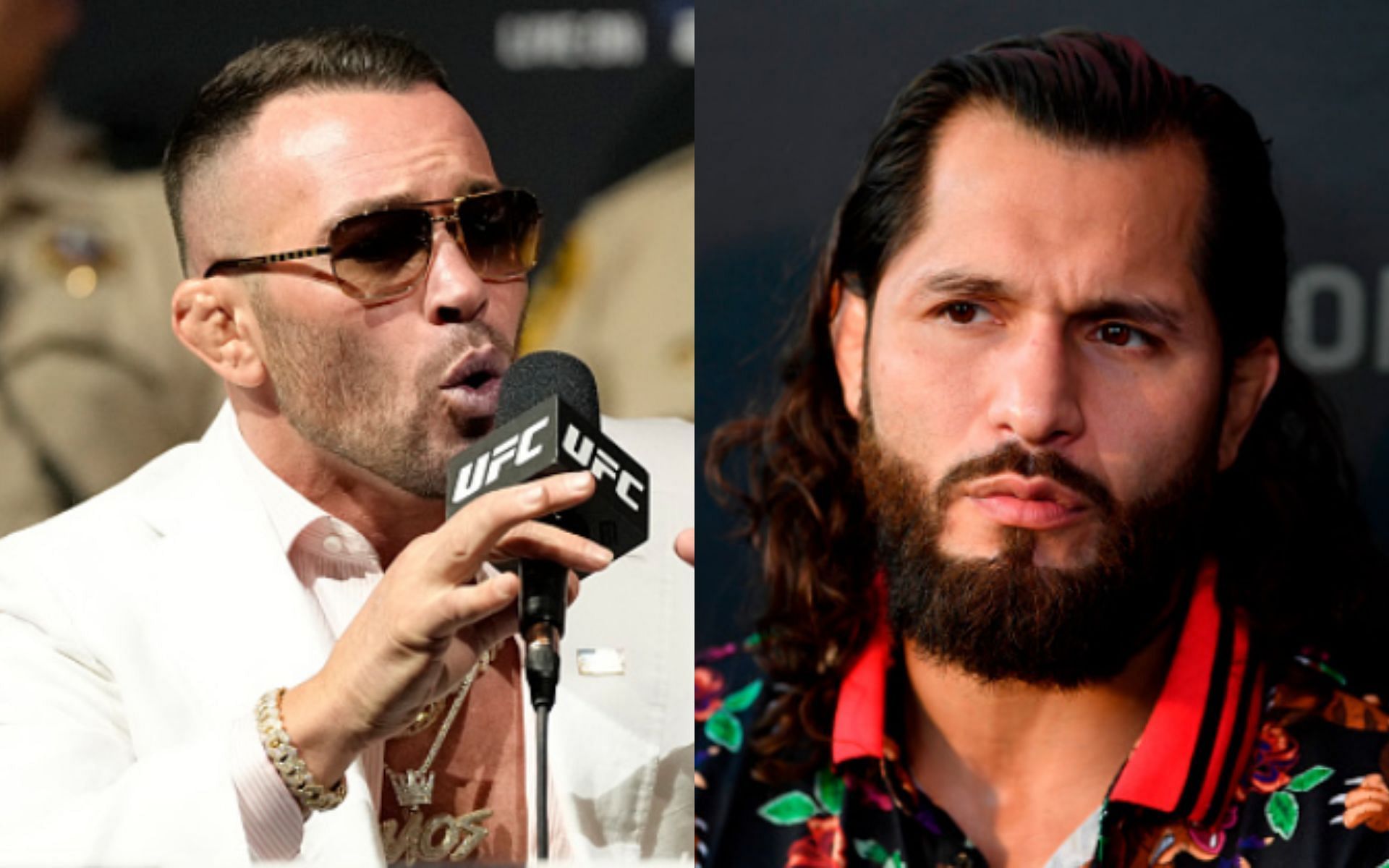 Colby Covington (left); Jorge Masvidal (right)