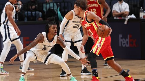 If nothing goes wrong, Ja Morant could be back in action tonight against the Atlanta Hawks. [Photo: Sporting News]