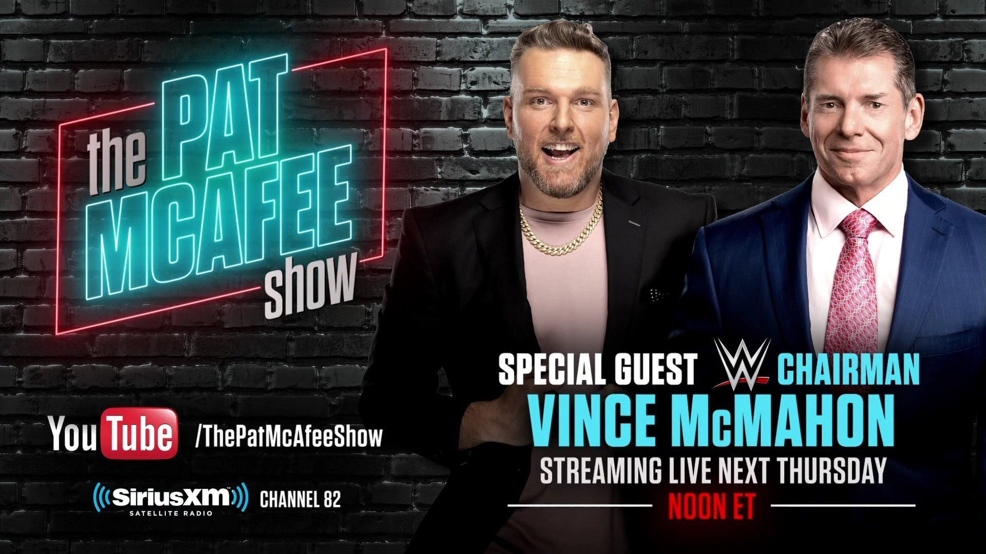 Vince McMahon joined WWE SmackDown commentator Pat McAfee on The Pat McAfee Show.