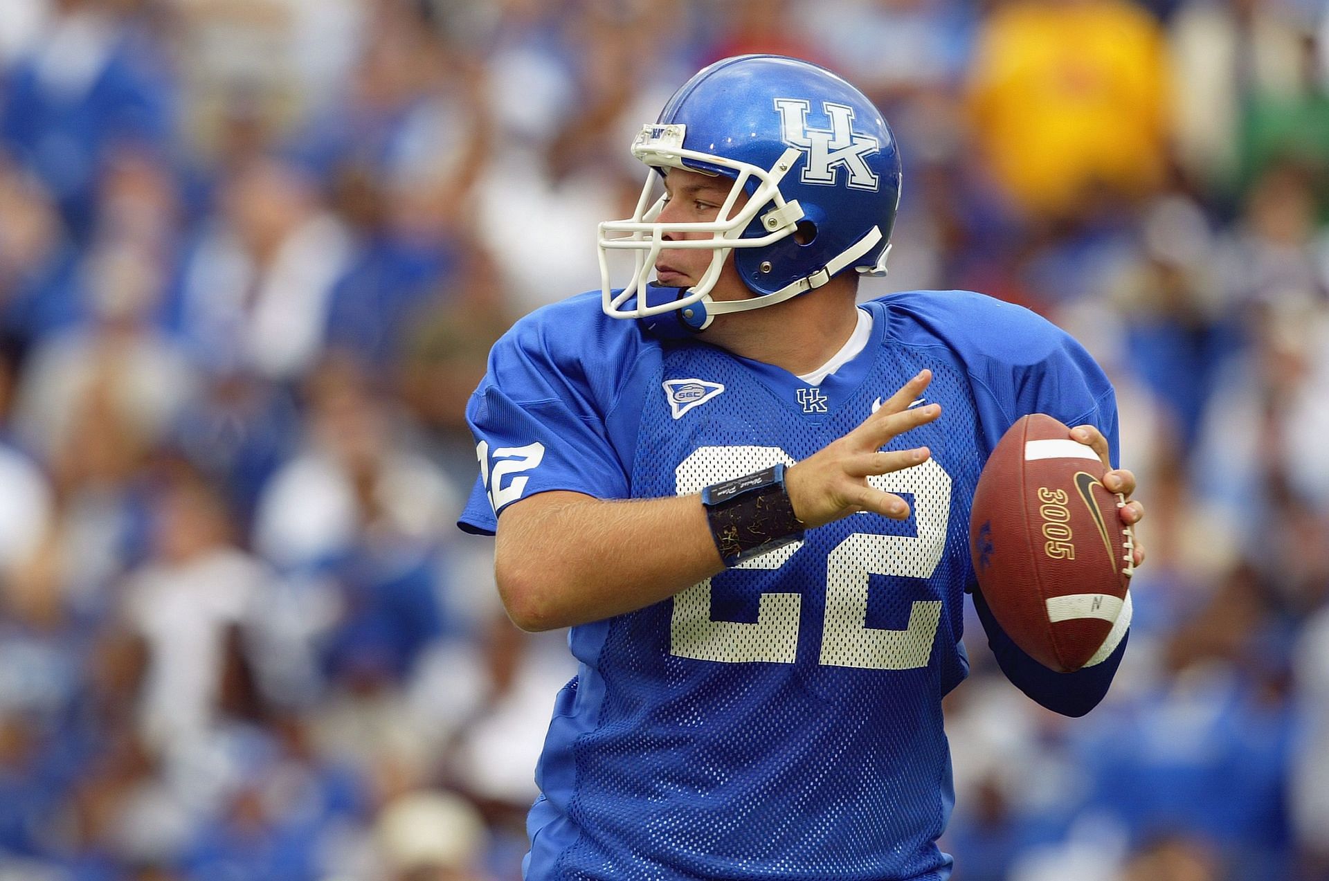 Lorenzen, seen in 2003. carved out a sizable professional football career (Photo: Getty)