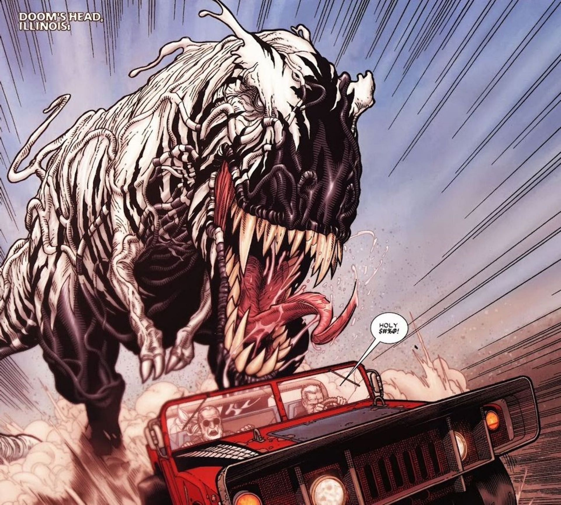 T-Rex is a dinosaur version of the symbiote (Image via Marvel)