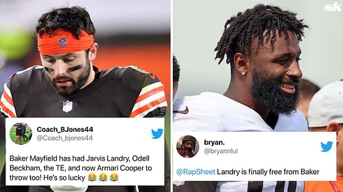 Baker Mayfield and Jarvis Landry