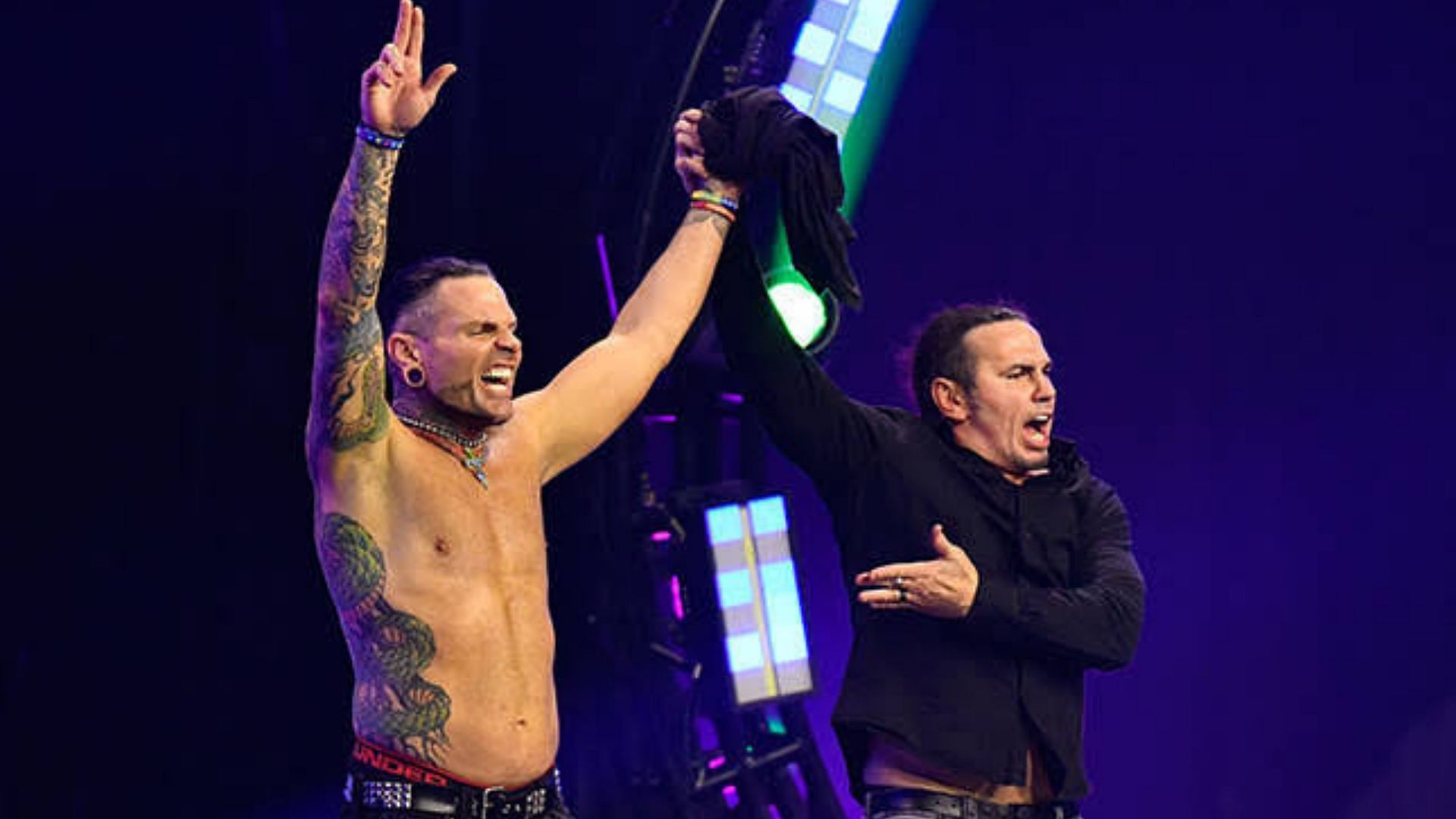 Jeff Hardy and Matt Hardy have reunited in AEW
