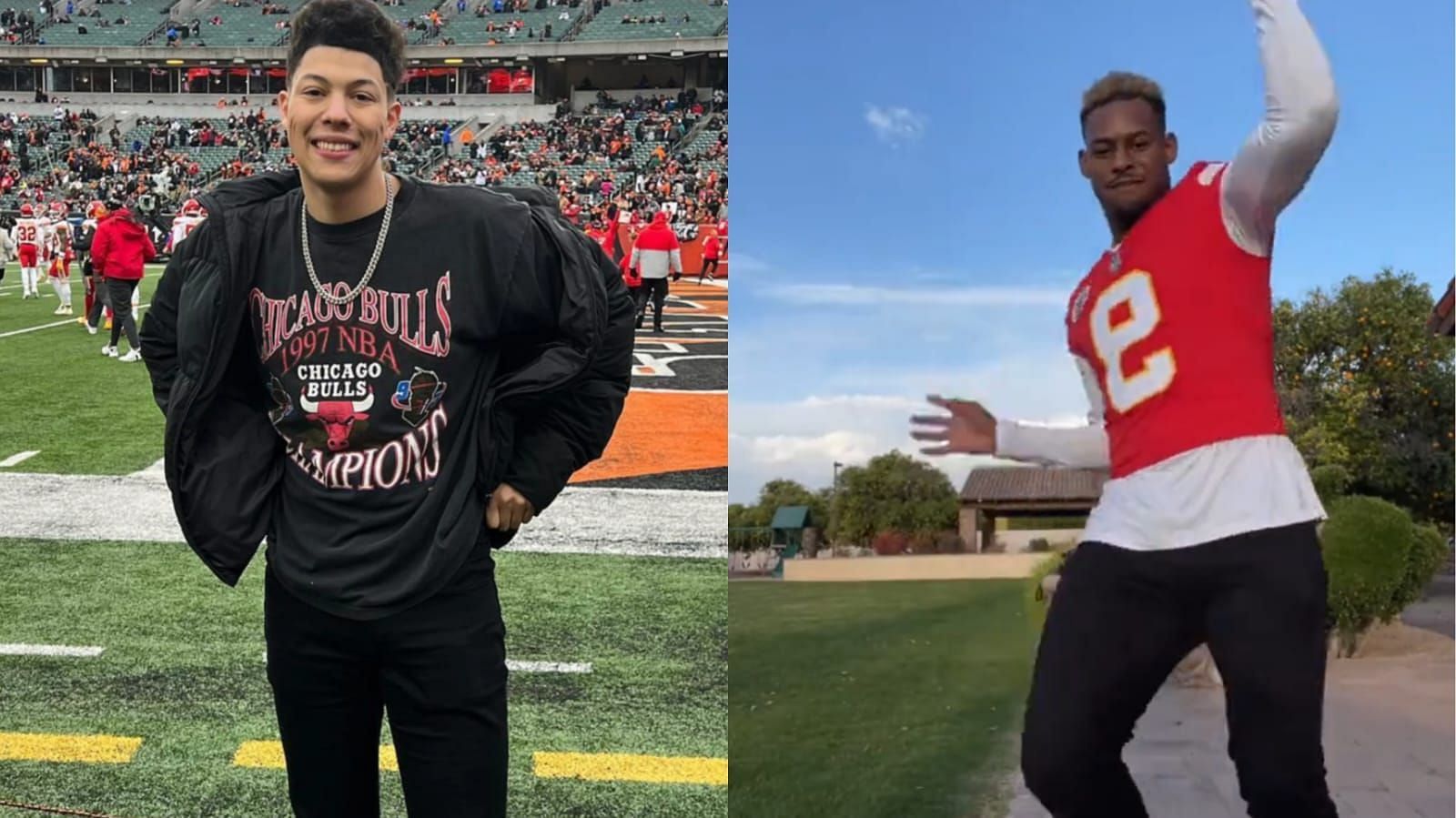 Jackson Mahomes and JuJu Smith-Schuster are looking to take TikTok by storm