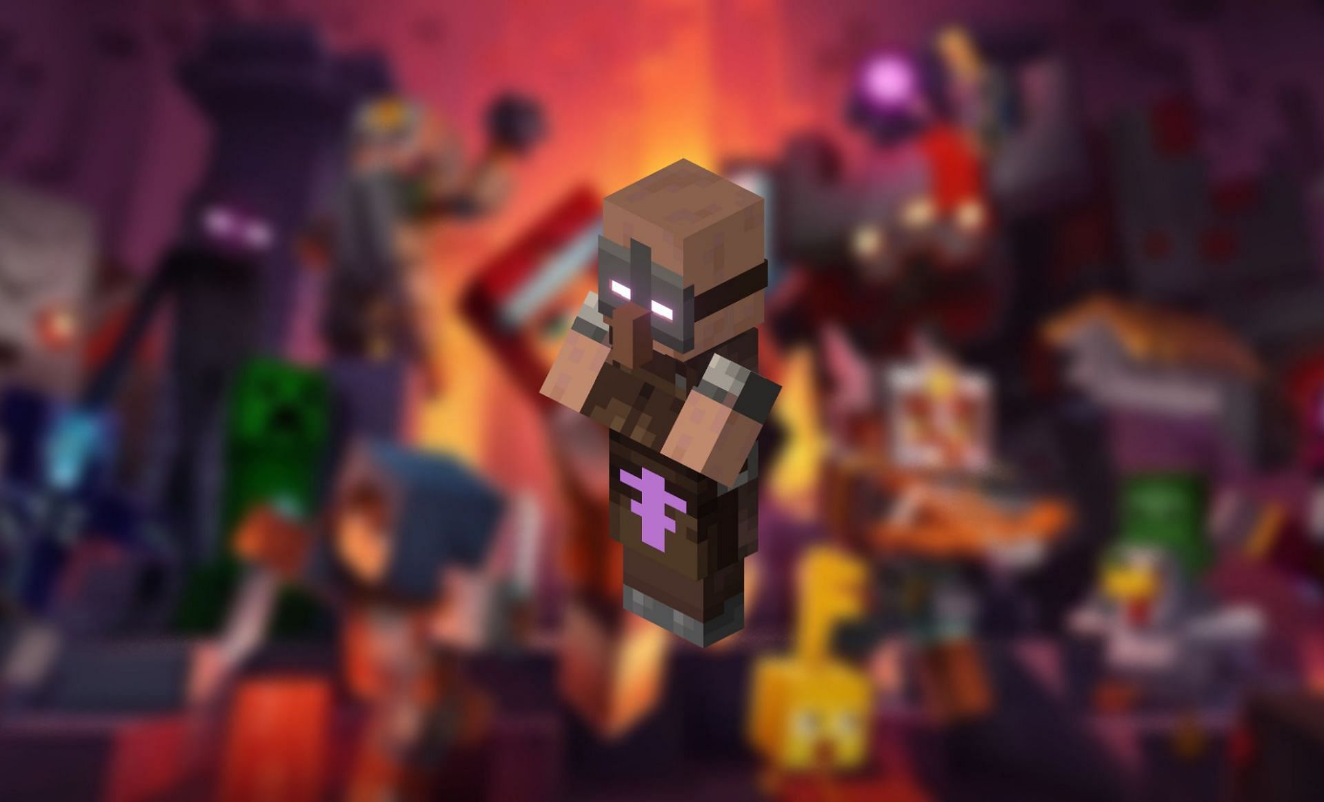 The Blacksmith Merchant is perhaps the most frequently used merchant (Image via Minecraft Dungeons Wiki)