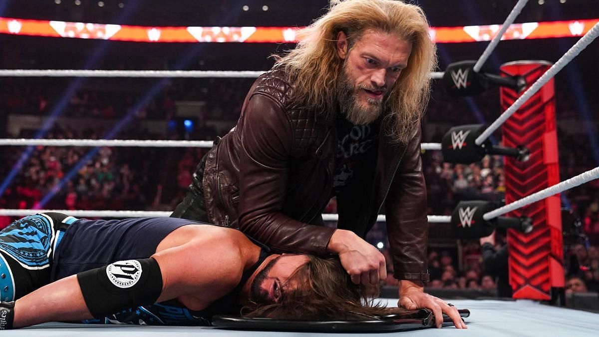 Edge turned heel to cap off WWE RAW this week.