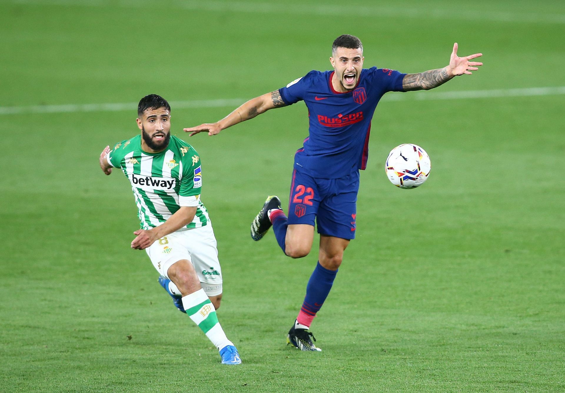 Real Betis take on Atletico Madrid this weekend