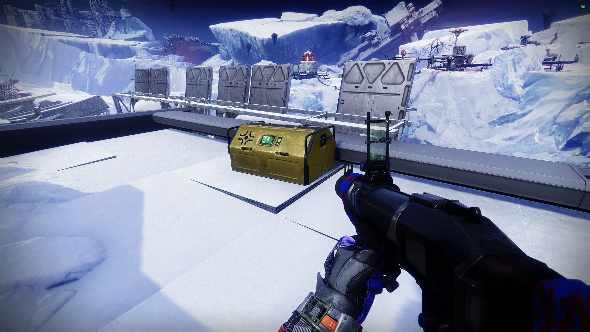 Region chest in a Destiny 2 location (Image via Bungie)