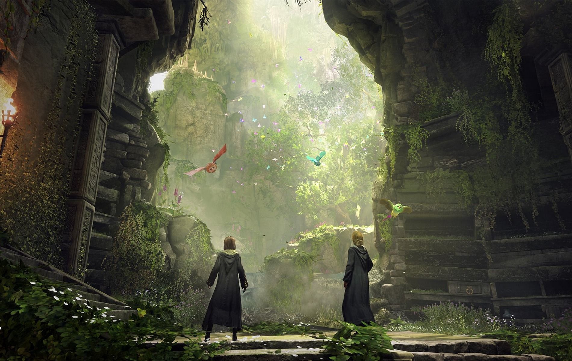 Step into the world of magic (Image via Hogwarts Legacy)