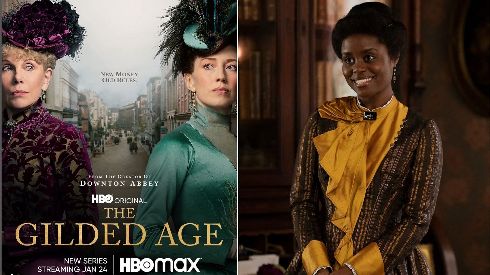 The Gilded Age streaming on HBO Max (Image via @gildedagehbo/Instagram)