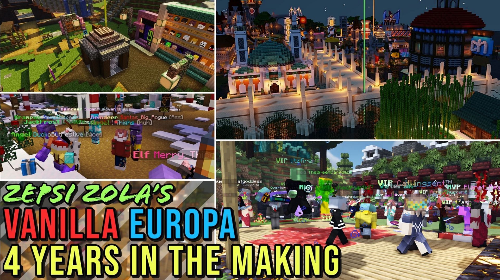Vanilla Europa is a superb server for any Europe-based player (Image via Vanilla Europa)