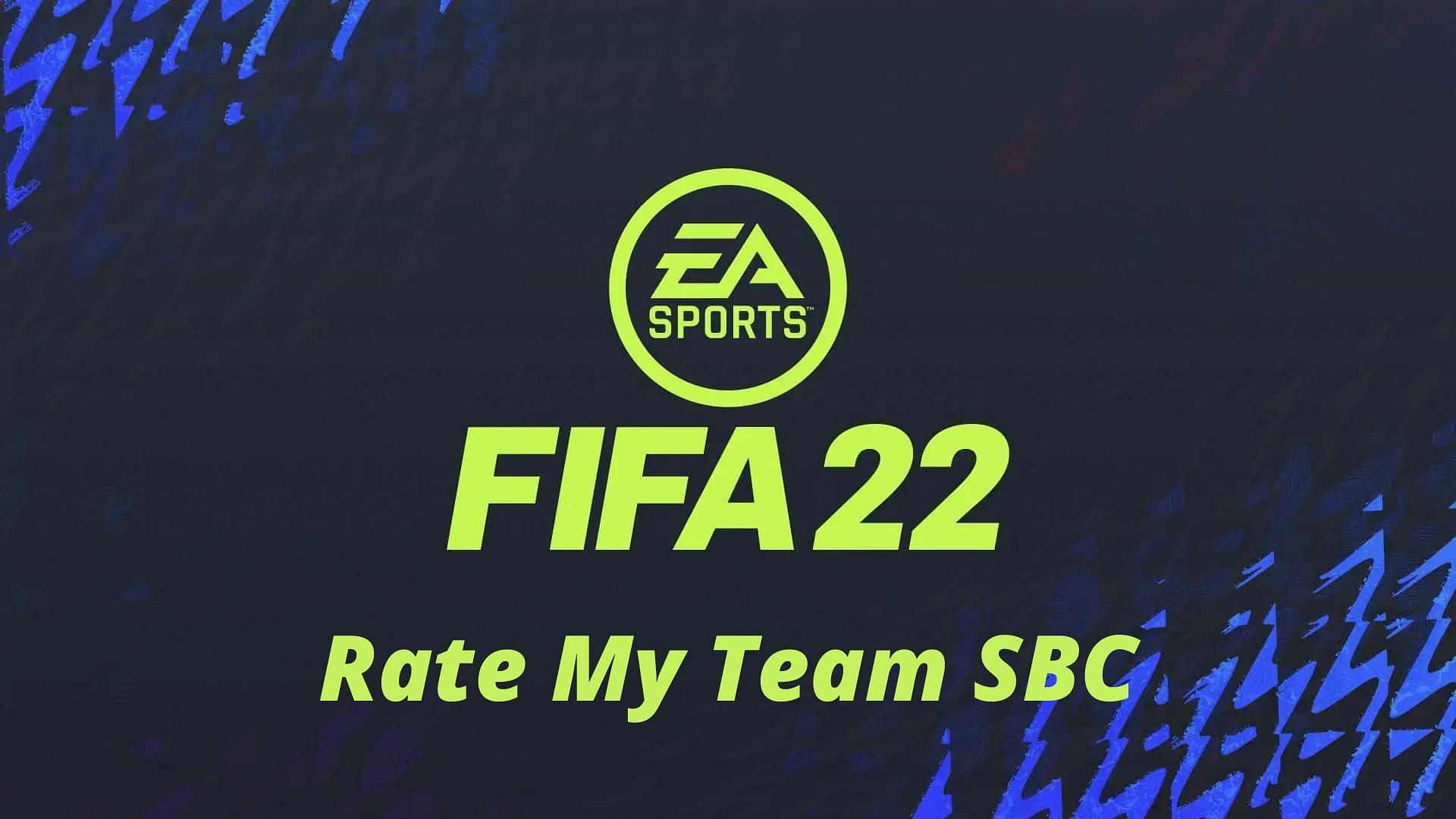Rate My Team SBC is live in FIFA 22 Ultimate Team (Image via Sportskeeda)