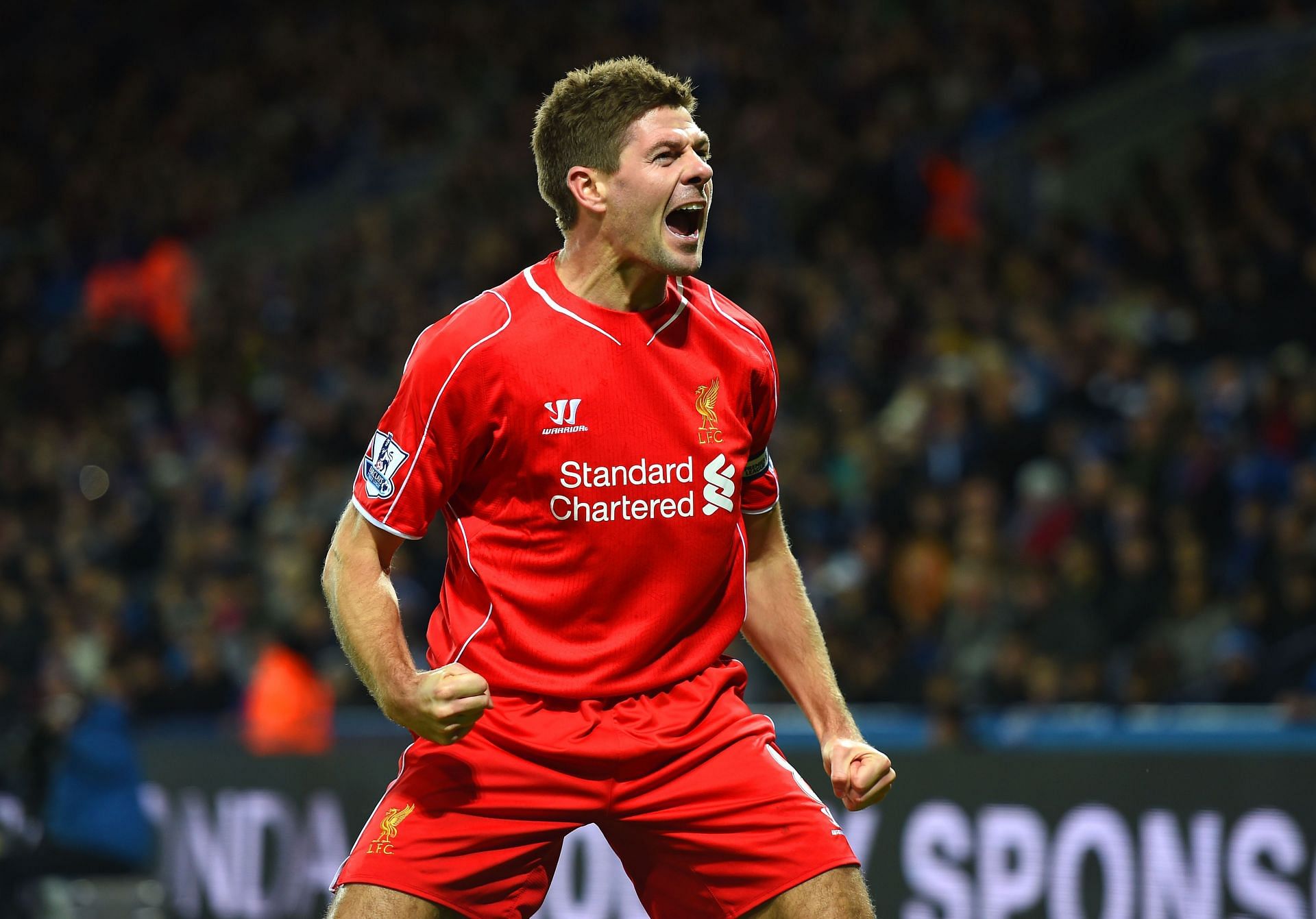 Gerrard stayed with Liverpool throughout his stay in the Premier League