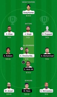 QUT vs KHW Fantasy Suggestion Team 1