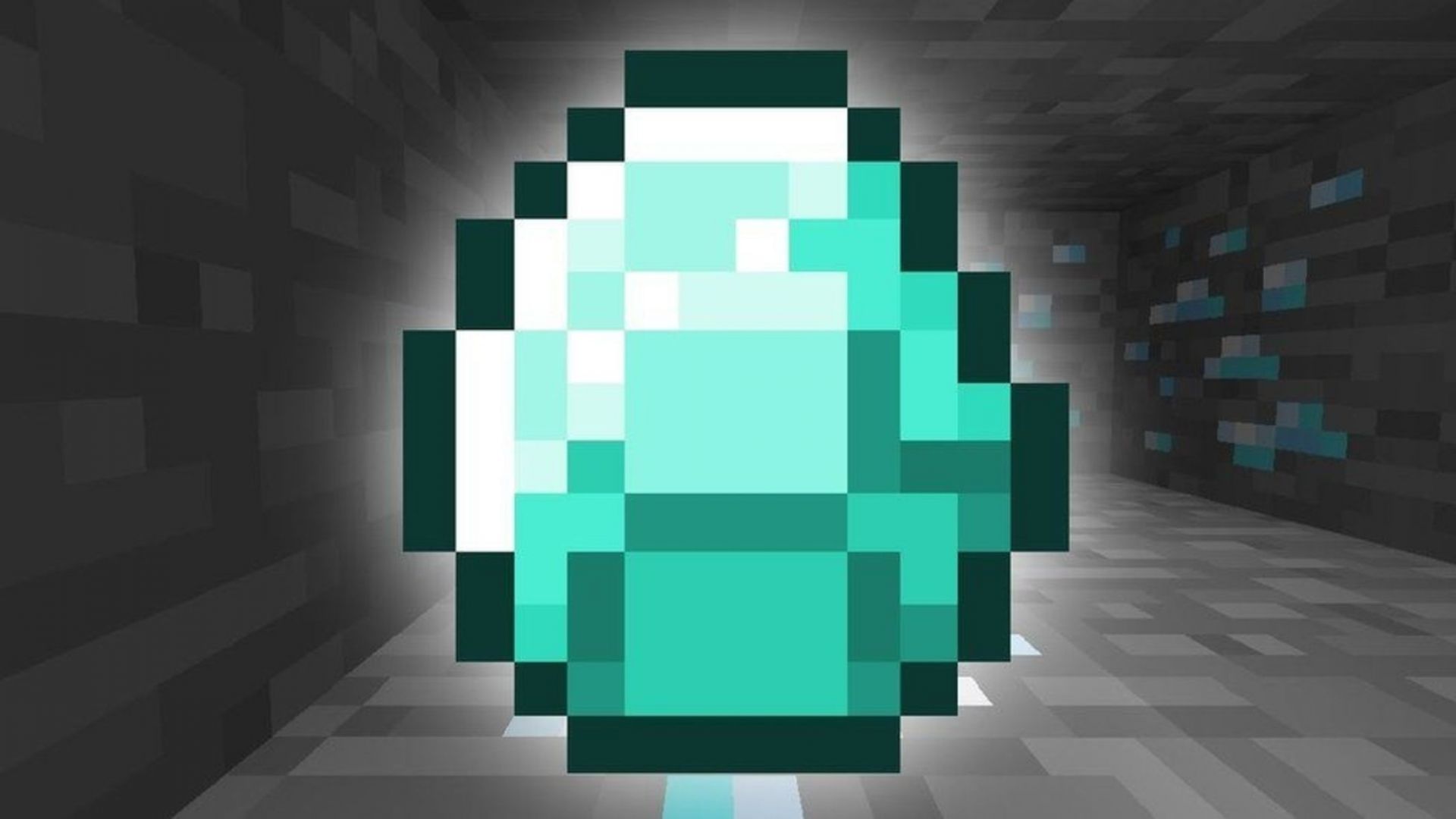 Diamond creates improved gear and tools over gold in most situations (Image via Mojang)