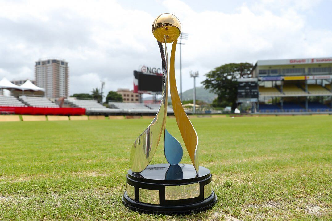 Caribbean Premier League trophy. (Credits: Twitter)