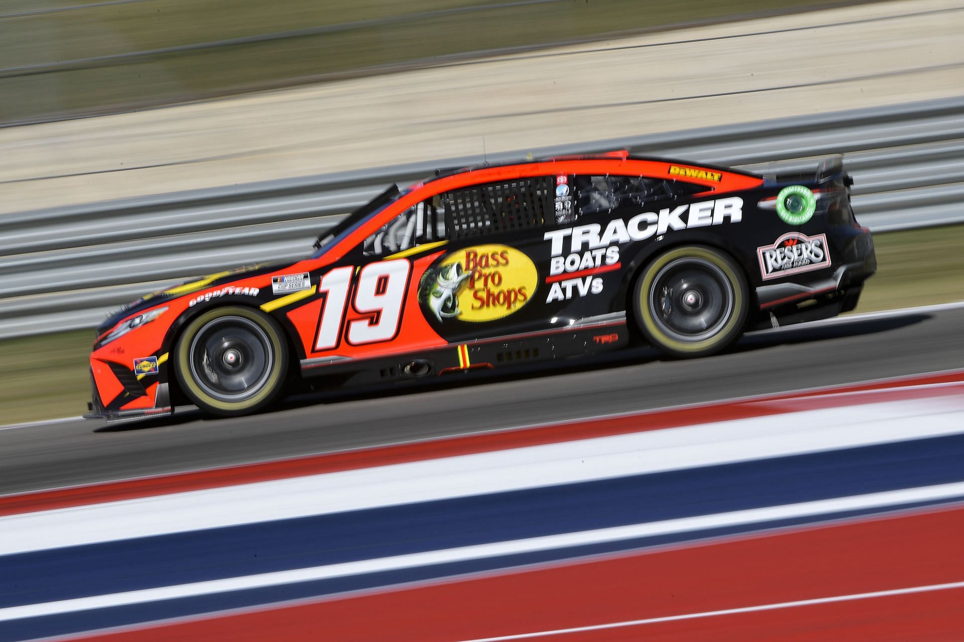 Martin Truex Jr. during the NASCAR Cup Series Echopark Automotive Grand Prix at the Circuit of the Americas in Austin, Texas. (Photo by Logan Riely/Getty Images)