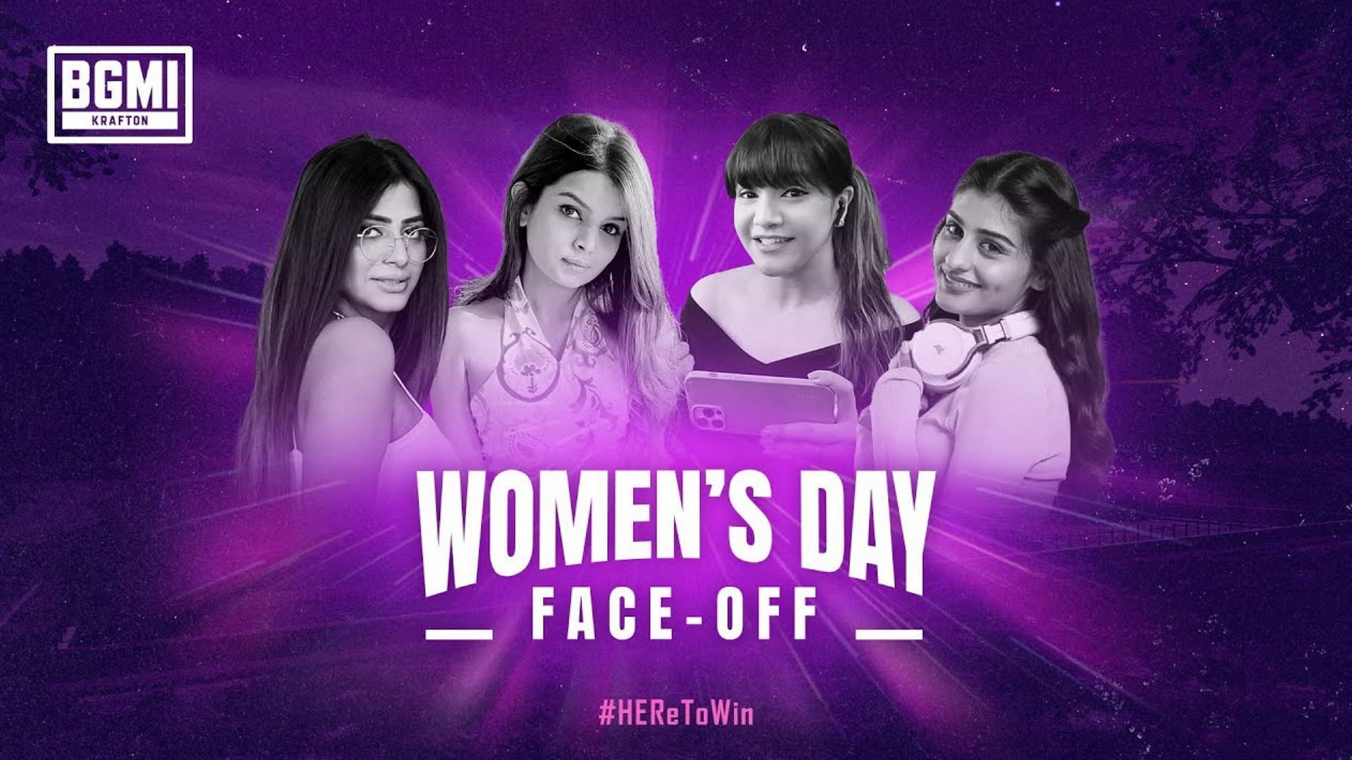 BGMI Women&#039;s Day Face-Off will take place on March 8 (Image via Krafton)
