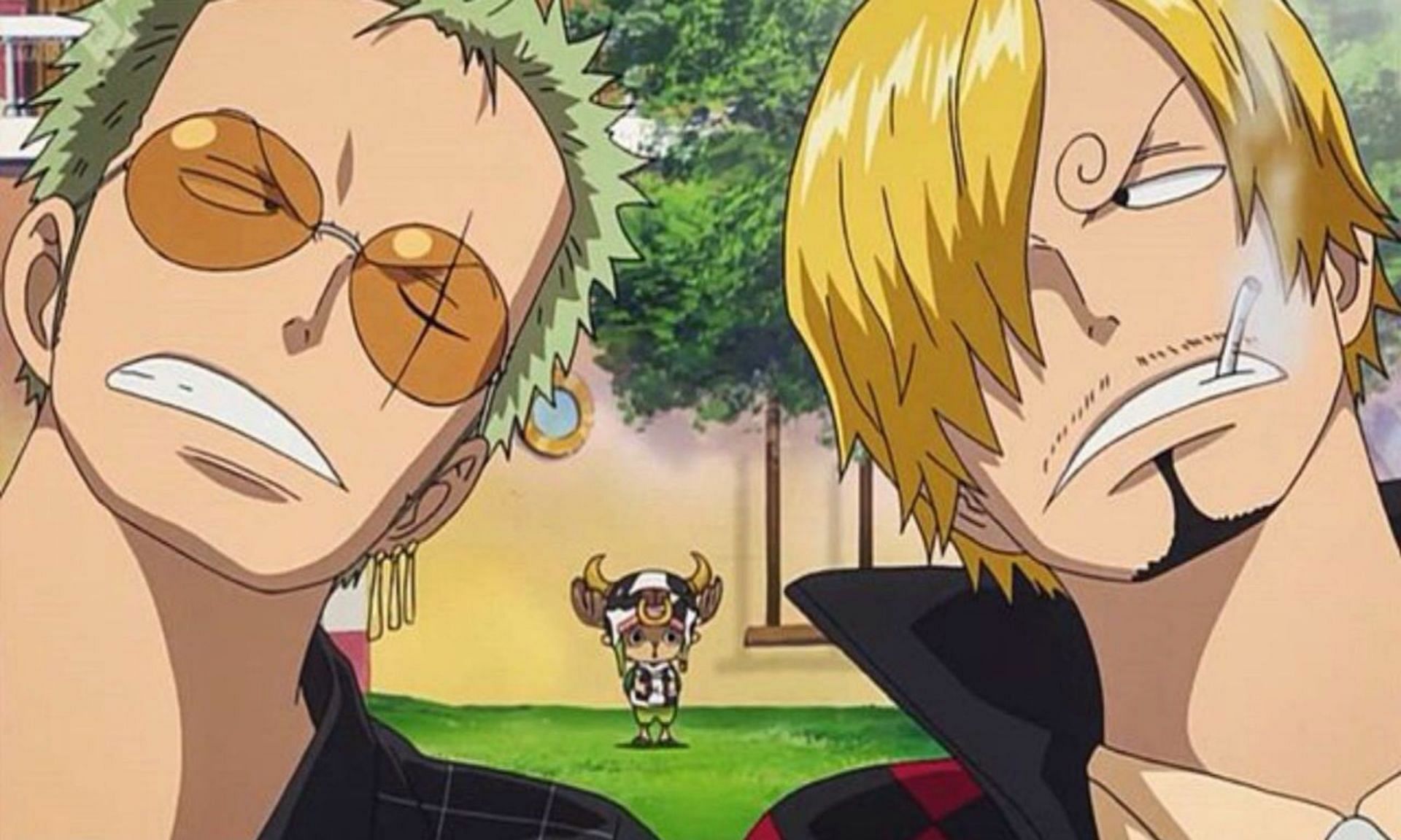 Zoro and Sanji always try to upstage the other (Image via Toei Animation)