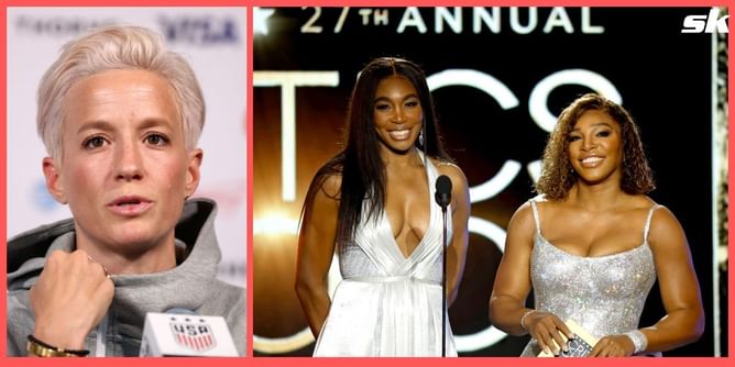 "They have been through sh*t we could never imagine and paved the way for every one of us" - Megan Rapinoe on Venus and Serena Williams