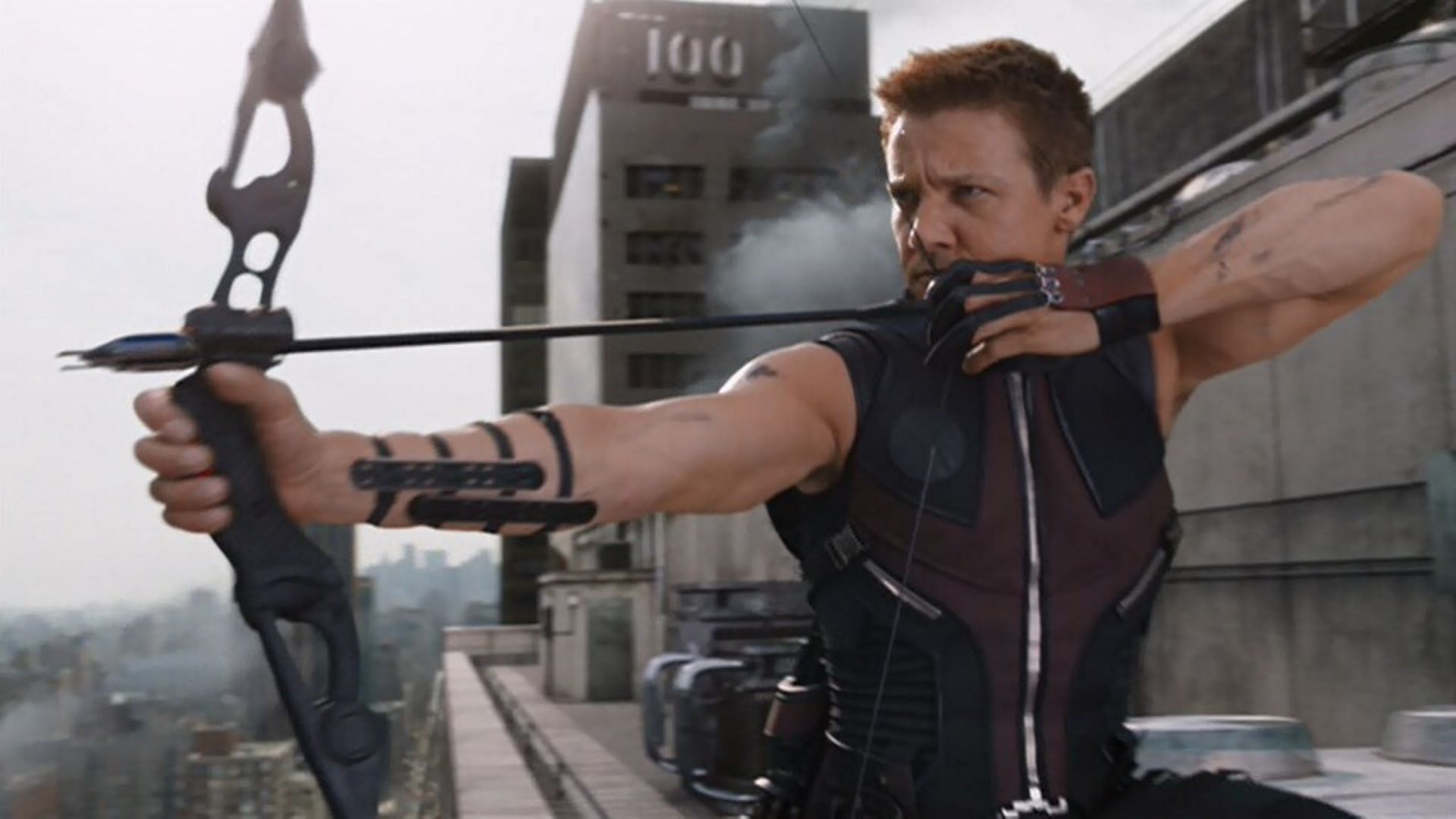 Hawkeye does not hold any superpowers (Image via Marvel)