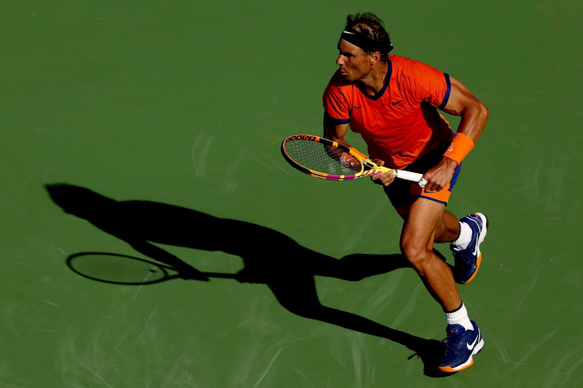Rafael Nadal will look to make his fourth successive final of the year