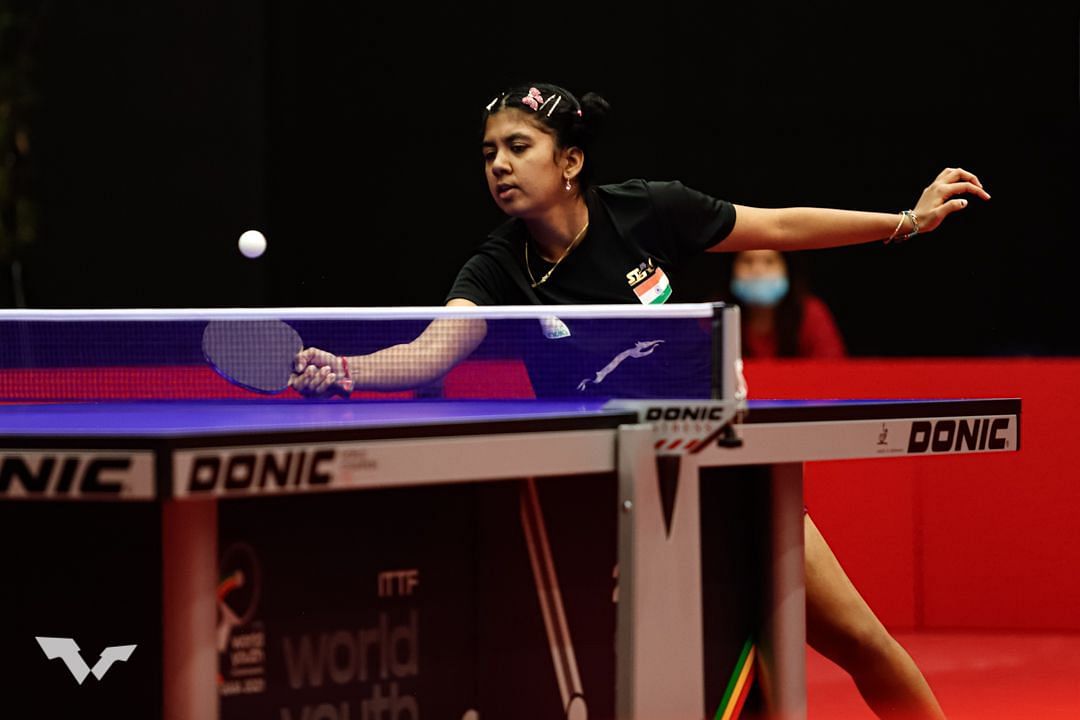 A file photo of Suhana Saini in action. (PC: WTT/ITTF World)
