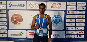 Fazza International Championships: Blade runner Pranav Desai elated after winning gold in 200m event