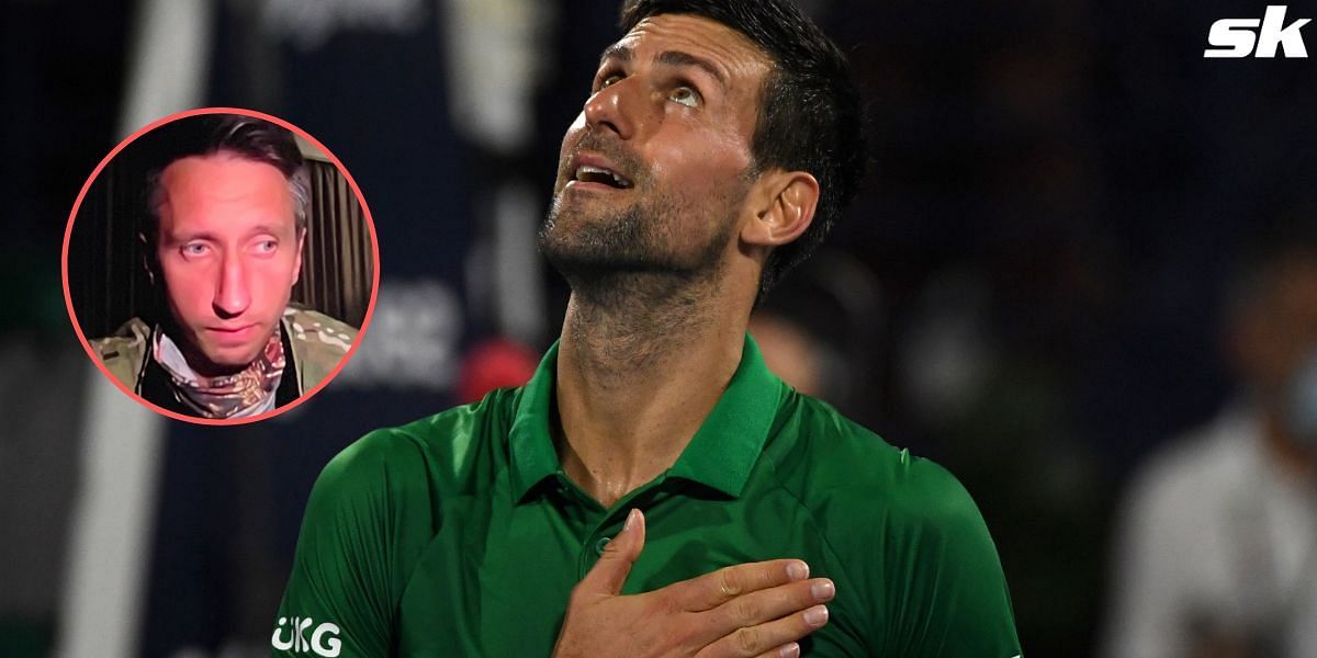 Novak Djokovic sent a message of support to Sergiy Stakhovsky 