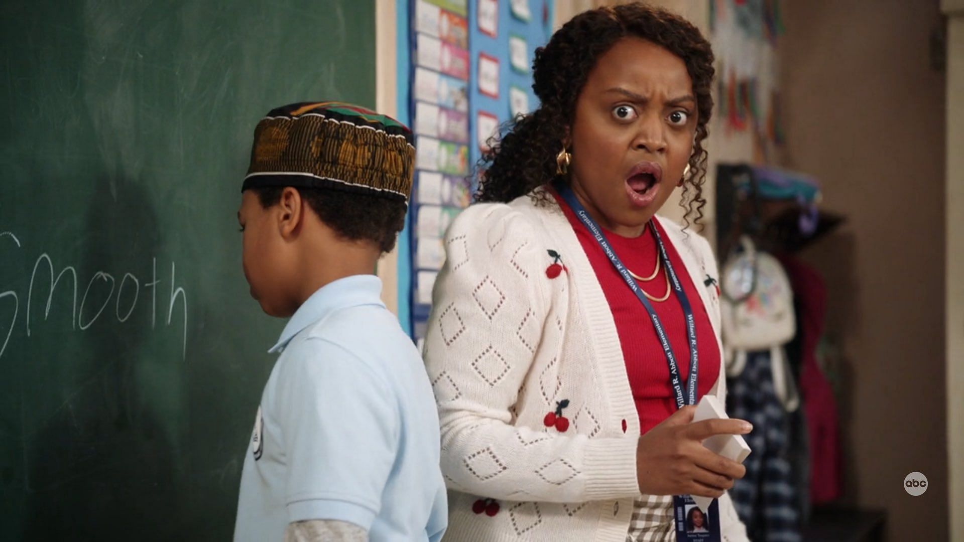 Quinta Brunson as Janine Teagues in Abbott Elementary (Image via ABC)