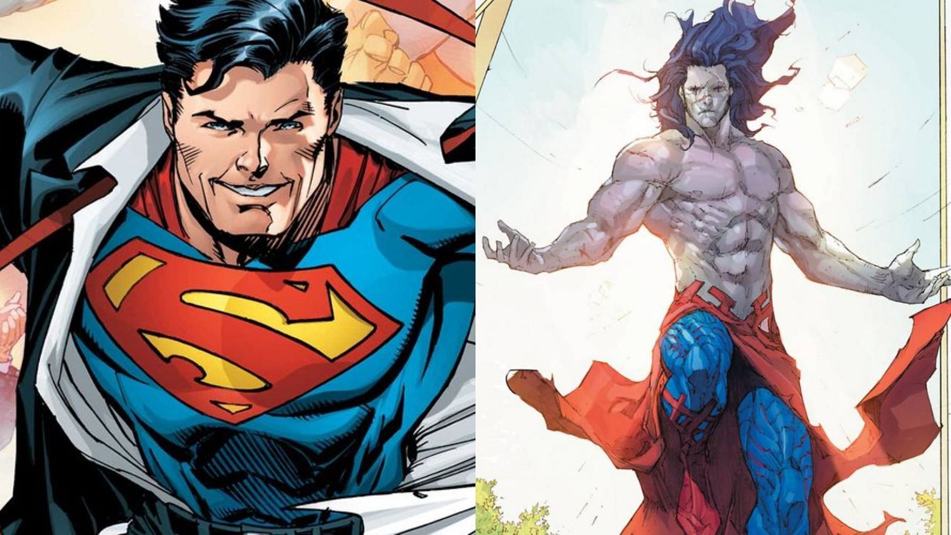 Five powerful Kryptonians (Images via DC)
