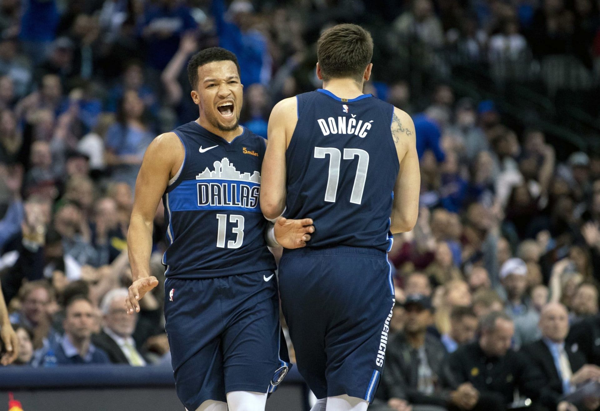 Jalen Brunson and Luka Doncic have been stellar all year long for the Dallas Mavericks. [Photo: FanSided]