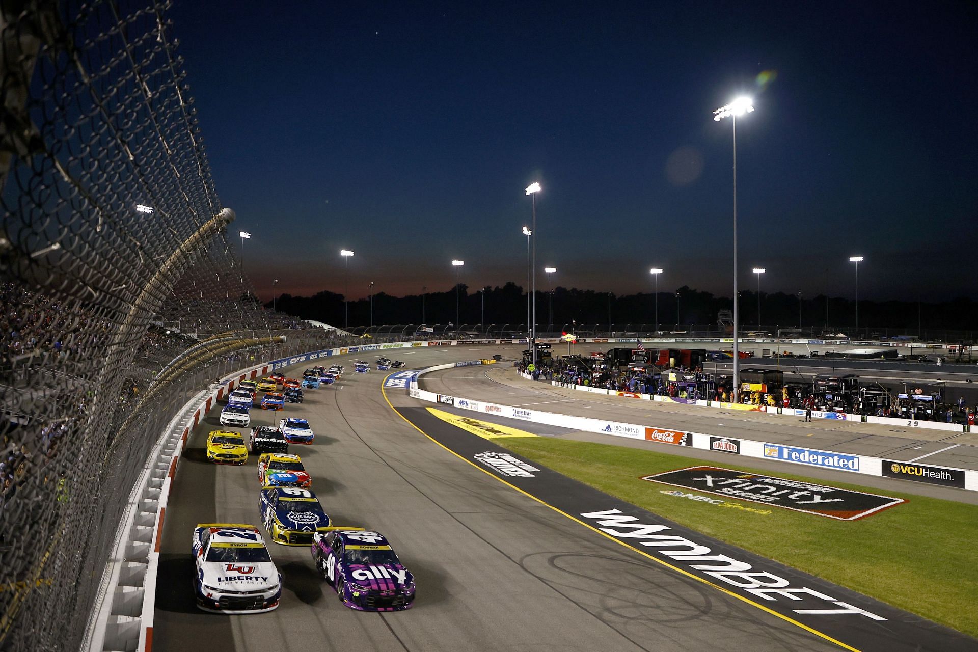 Race schedule and times for the Toyota Owners 400 at Richmond Raceway