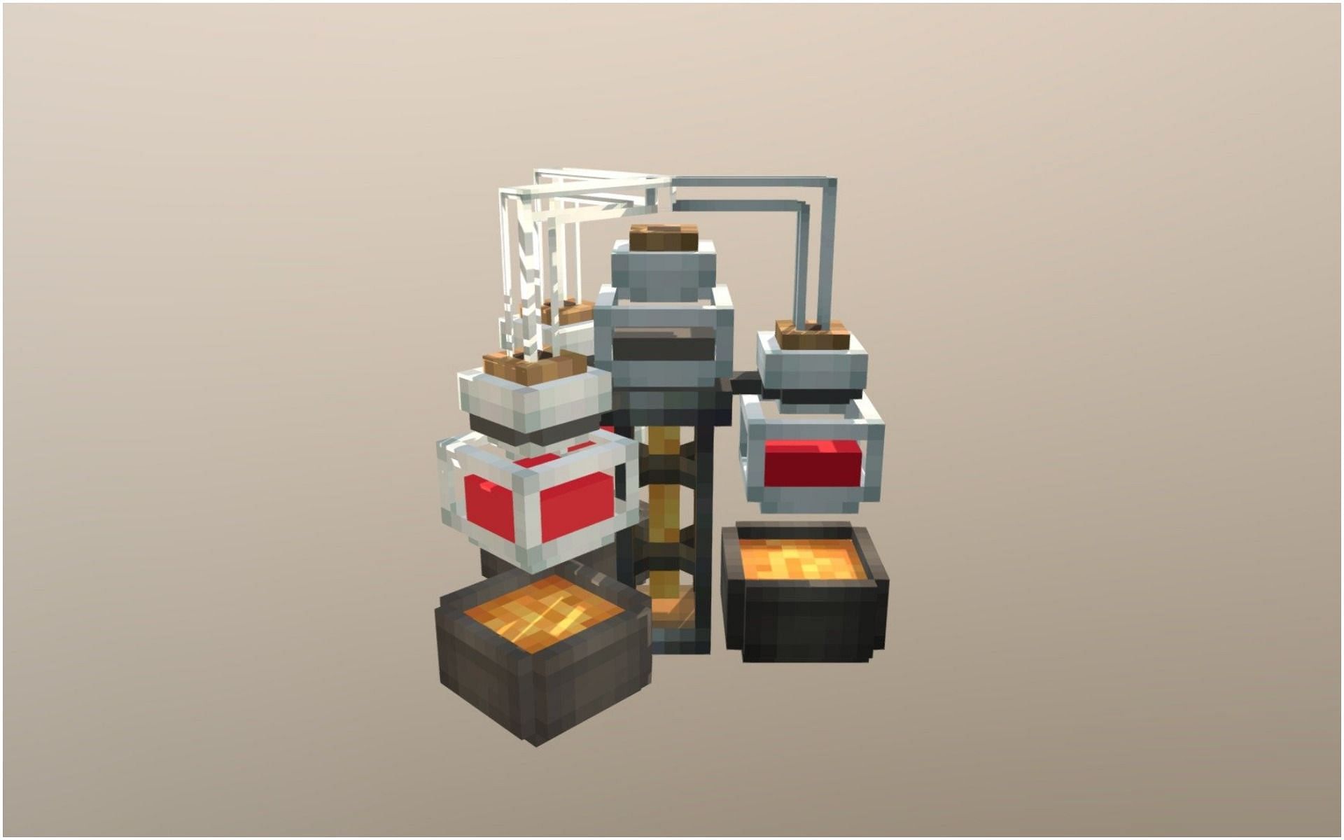 A 3D model of a brewing stand (Image via Sketchfab)