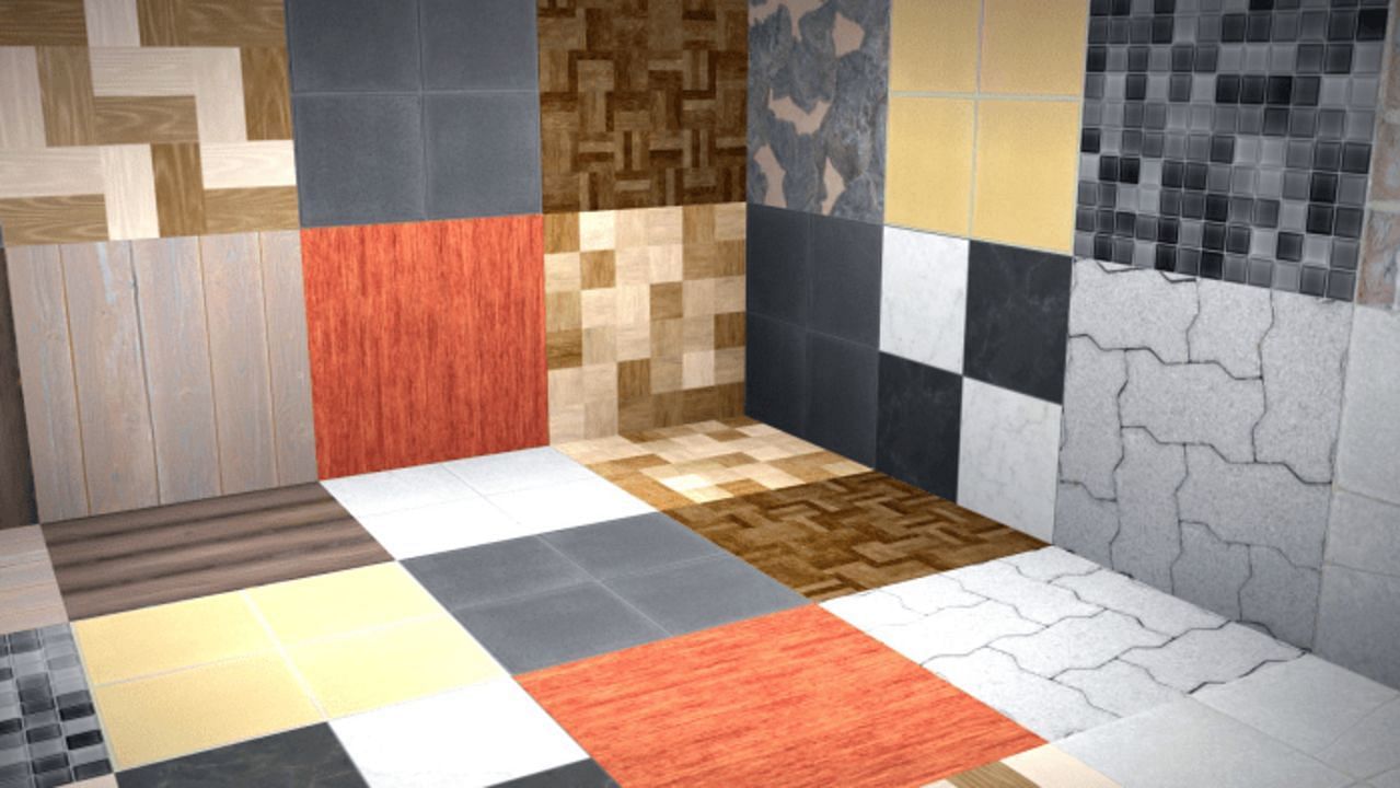 An assortment of blocks in FuseRealism (Image via OccultFusion/Mcpedl)