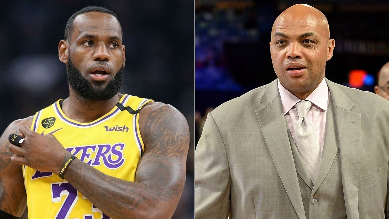 LeBron James (left) and Charles Barkley. (Photo: Courtesy of Lakers Daily)