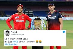 "Ee sala cup namde"- Twitterati reacts as RCB face PBKS in their opening encounter in IPL 2022