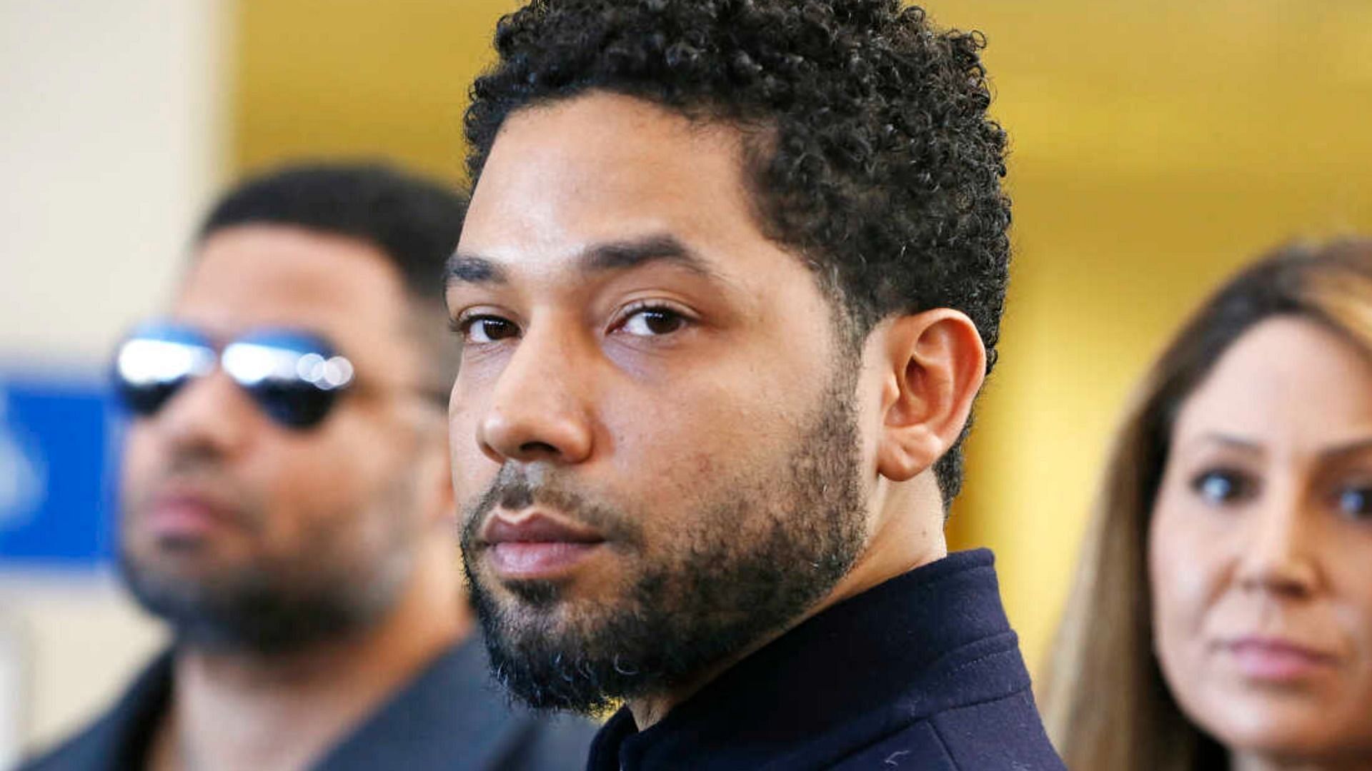 Jussie Smollett staged a hate crime in 2019 (Image via Getty Images/ Nuccio DiNuzzo)