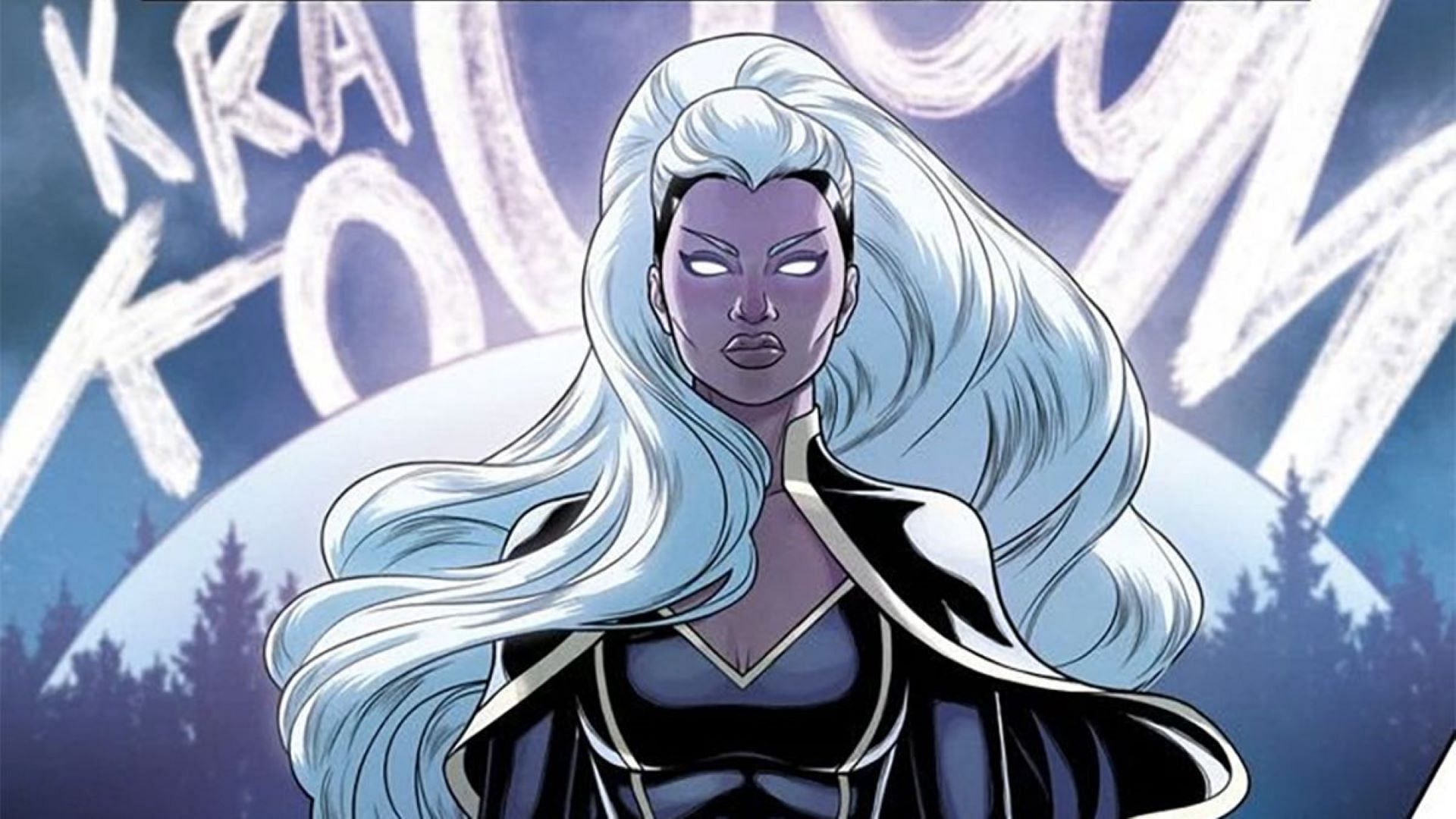 Storm can manipulate weather around her ( Image via Marvel)