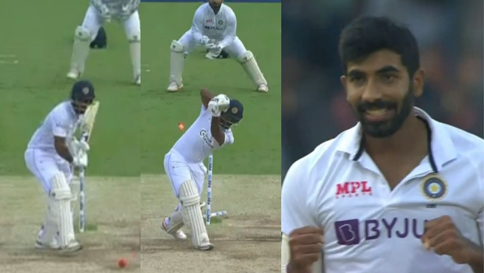 Snippets from Jasprit Bumrah&#039;s peach on Monday.