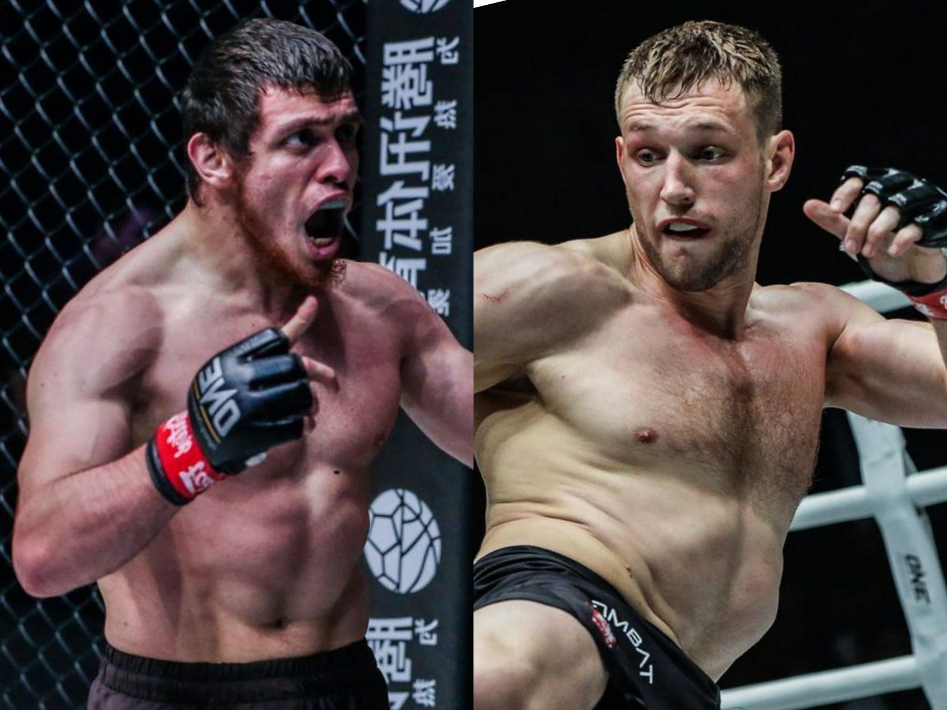 Murad Ramazanov (left) and Reinier de Ridder (right). [Photos: ONE Championship]