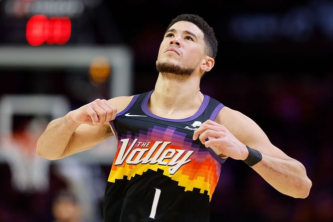 "He’s here NBA MVP regular season" - Isiah Thomas lobbies for Devin Booker to win the Maurice Podoloff trophy