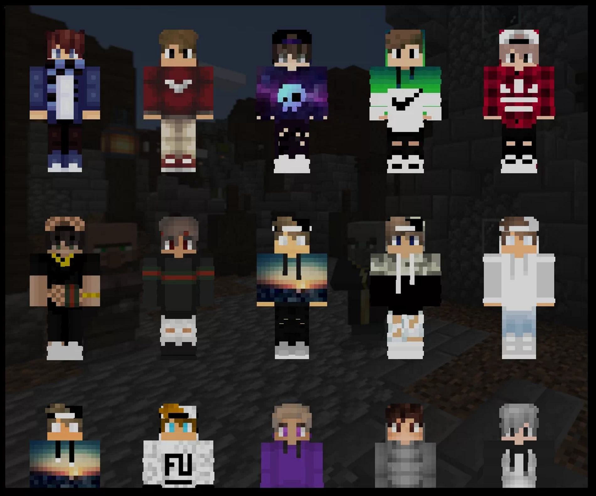 Minecraft Skin Pack 4 Dated