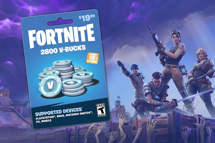 Buy Fortnite 2800 V-Bucks Card For All Devices at Ubuy India