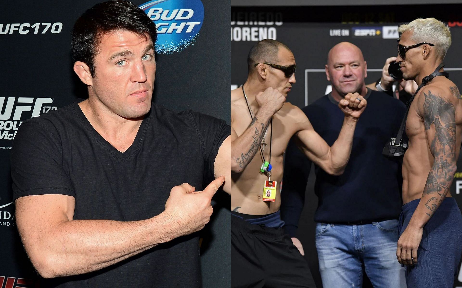 Chael Sonnen believes Charles Oliveira owes Tony Ferguson a thank you