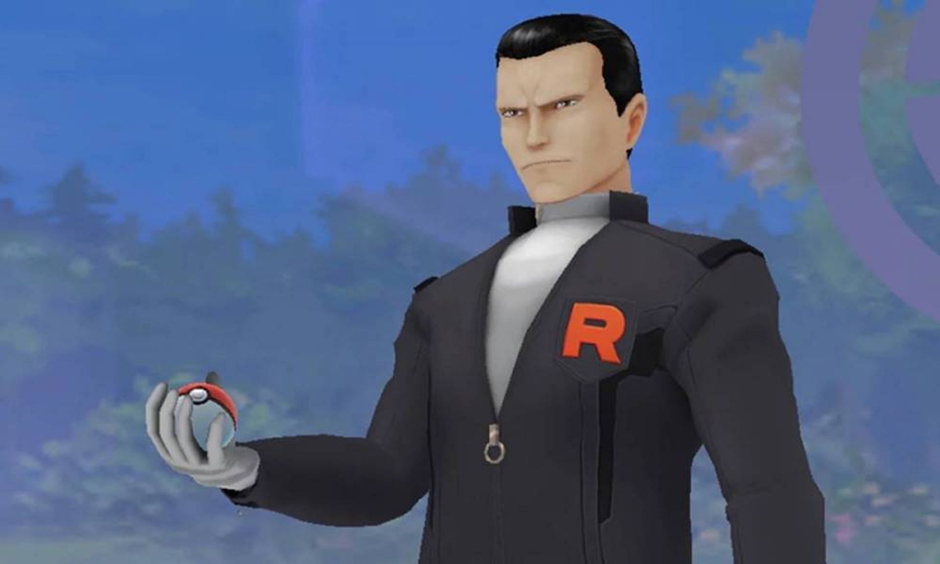 Giovanni as he appears in Pokemon GO (Image via Niantic)