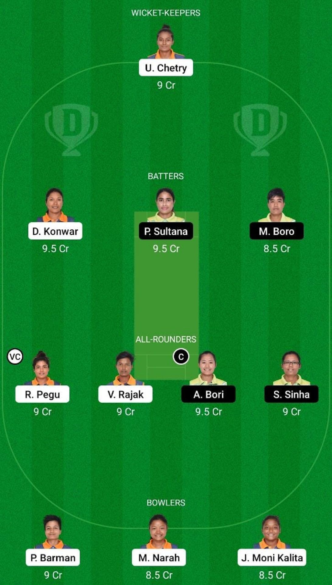 DD-W vs DV-W Dream11 Fantasy Suggestion #1