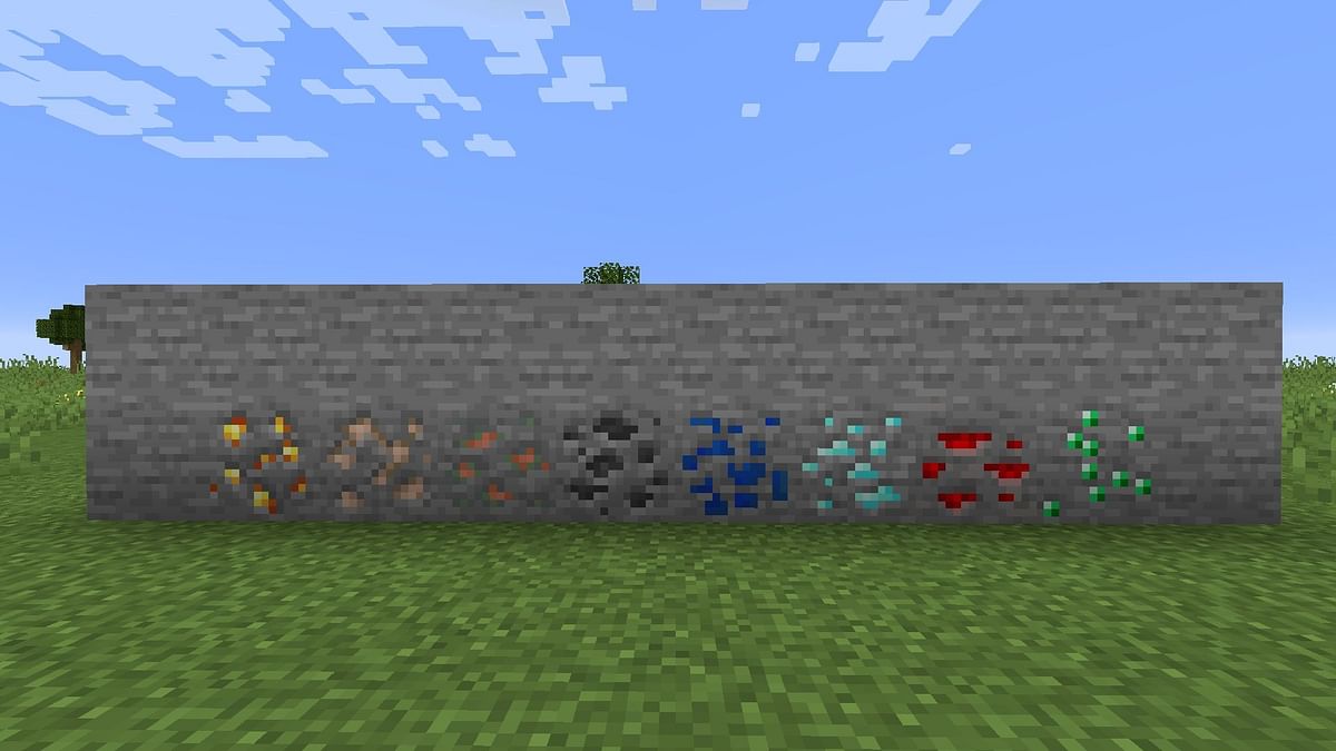 Minecraft 1.18.1 version ore distribution revealed