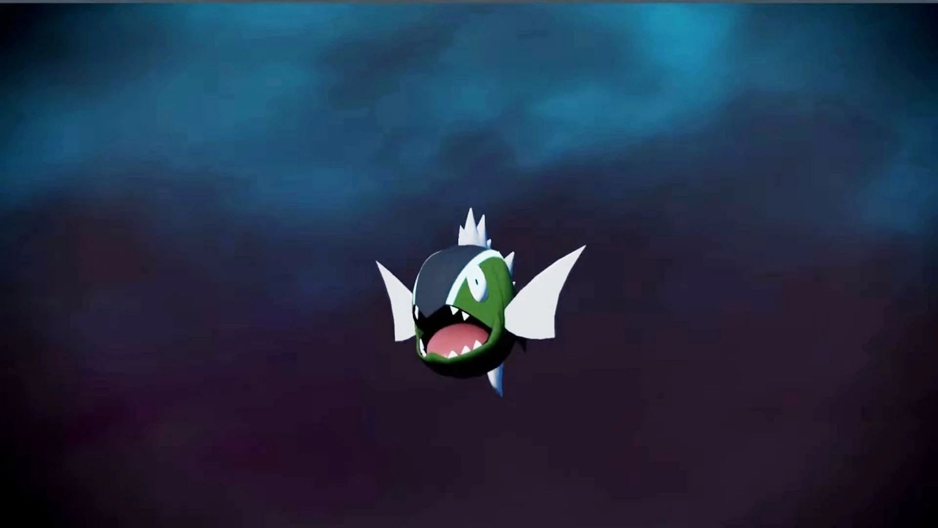 A White-Striped Basculin as it appears in Pokemon Legends: Arceus (Image via The Pokemon Company/Gaming Intel)