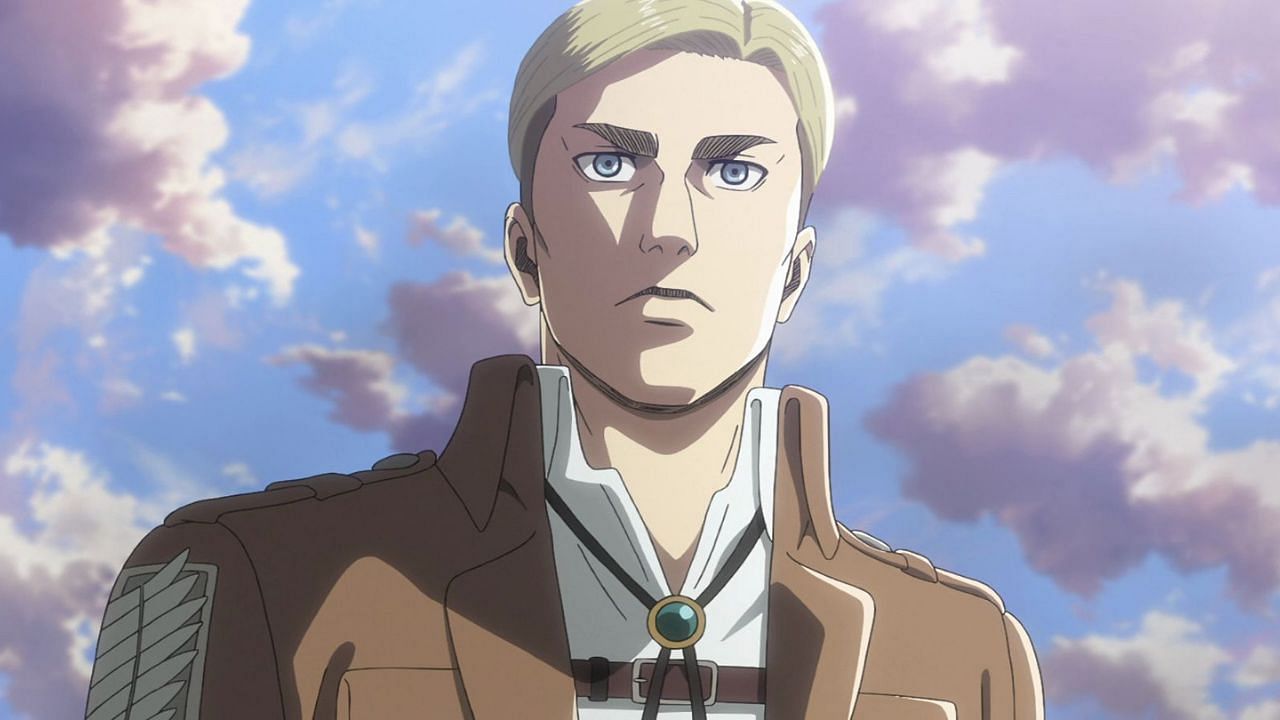 Erwin as seen in the anime (Image via Wit Studios)